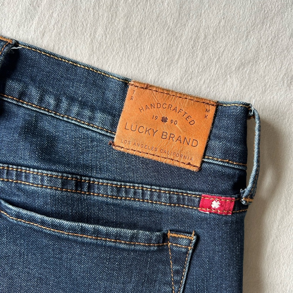 Lucky Brand Dark Wash Charlie Skinny Denim Jeans - Picture 10 of 11